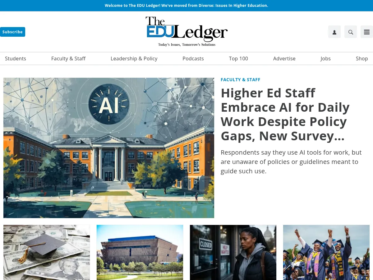 Diverse Education Screenshot