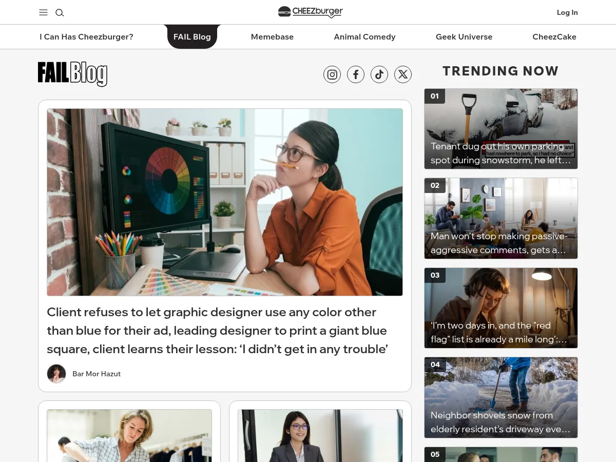 Fail Blog Screenshot