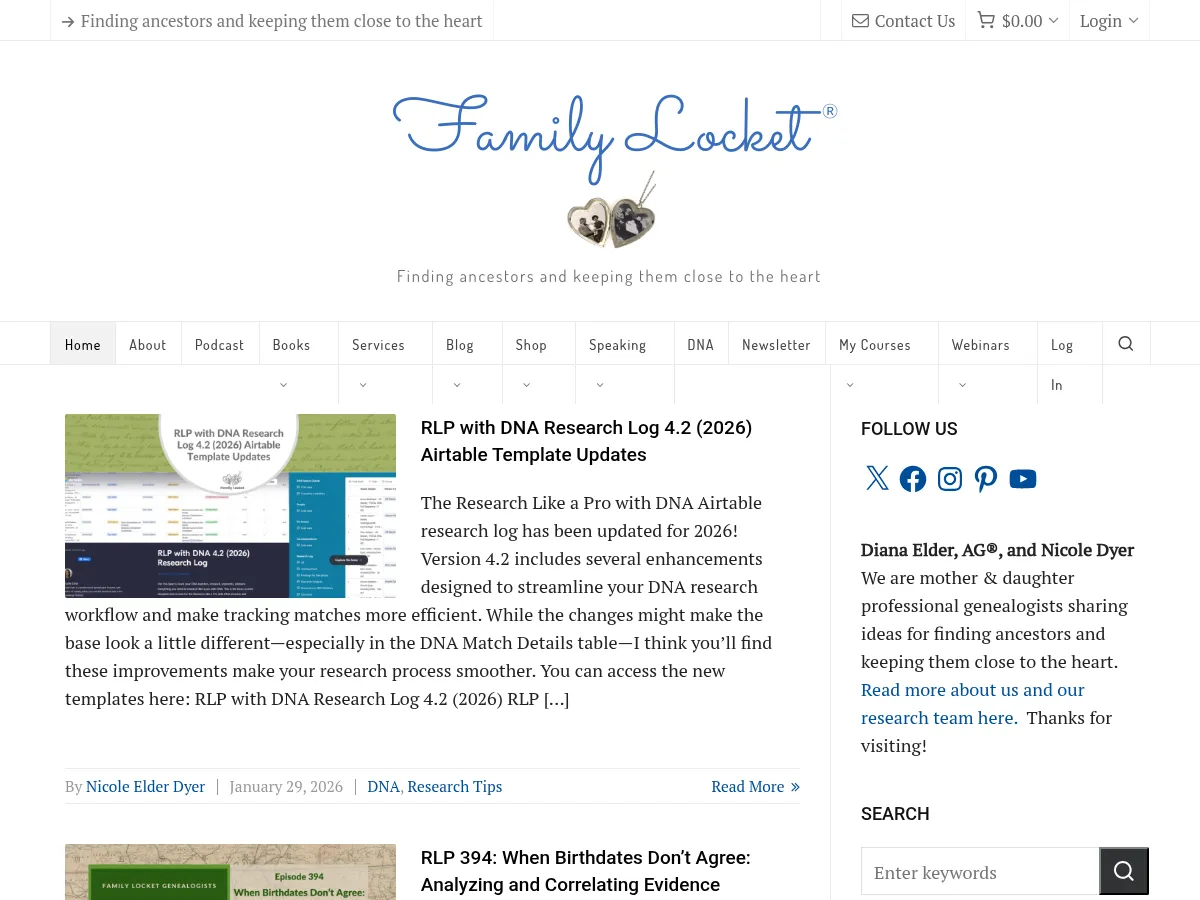 Family Locket Screenshot