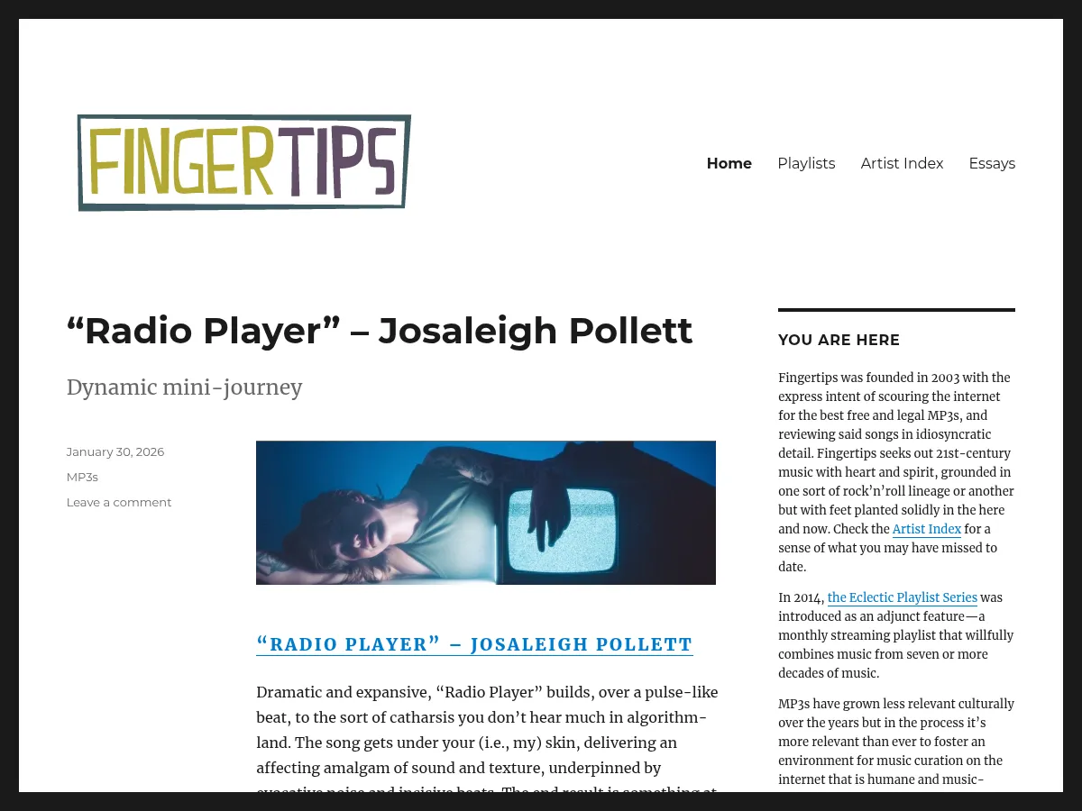 Fingertips Screenshot