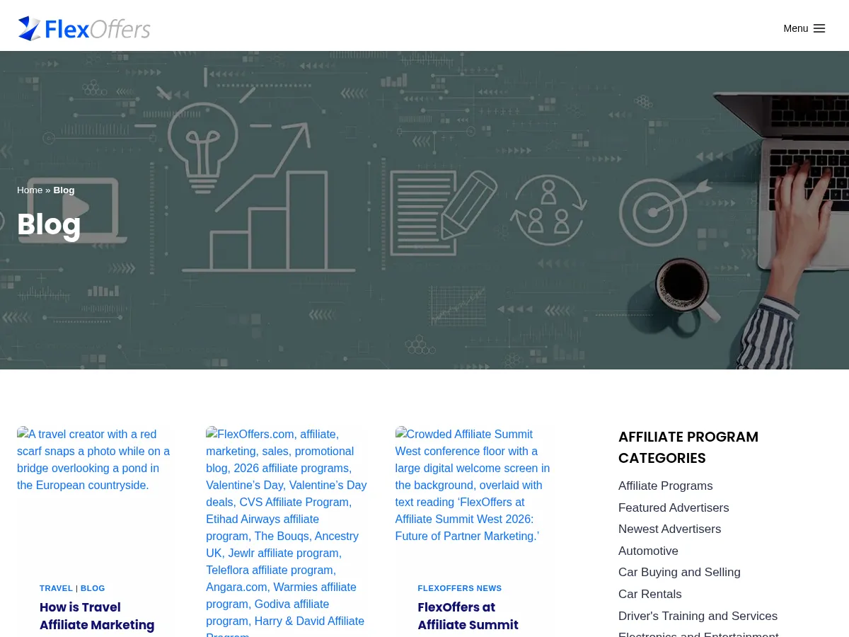 FlexOffers Blog Screenshot
