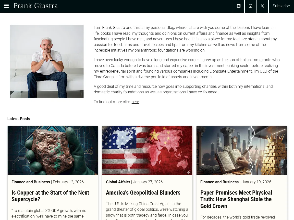 Frank Giustra