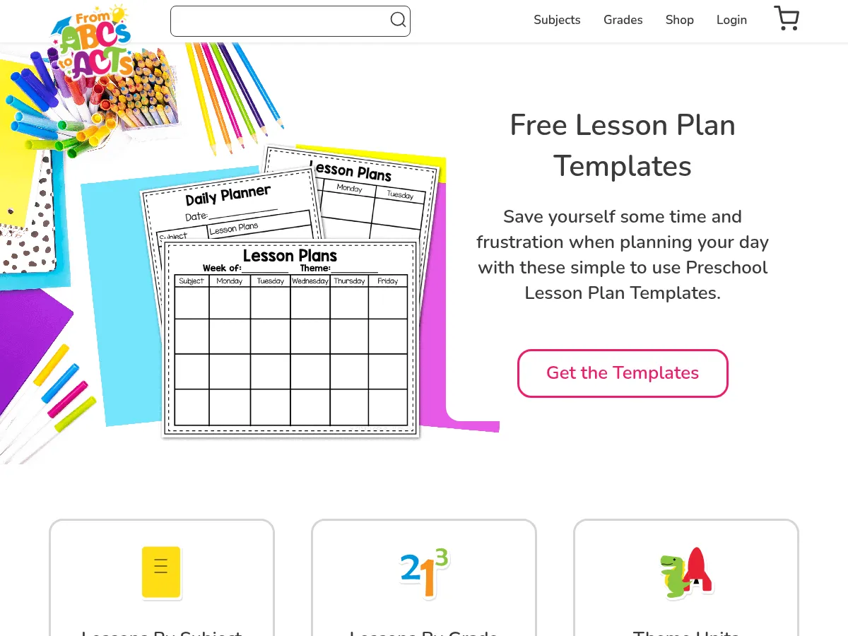 From ABC's to ACT's Screenshot