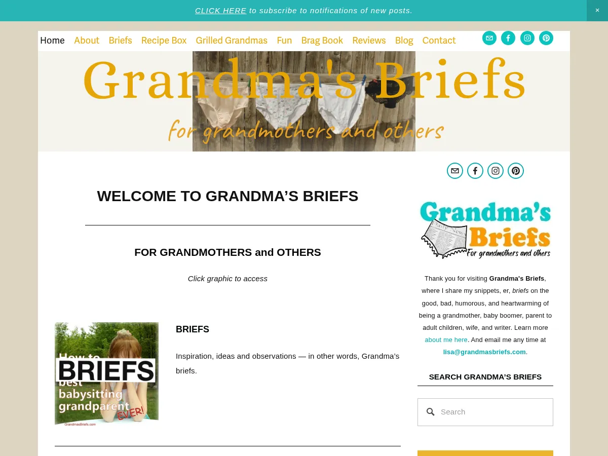 Grandma's Briefs Screenshot