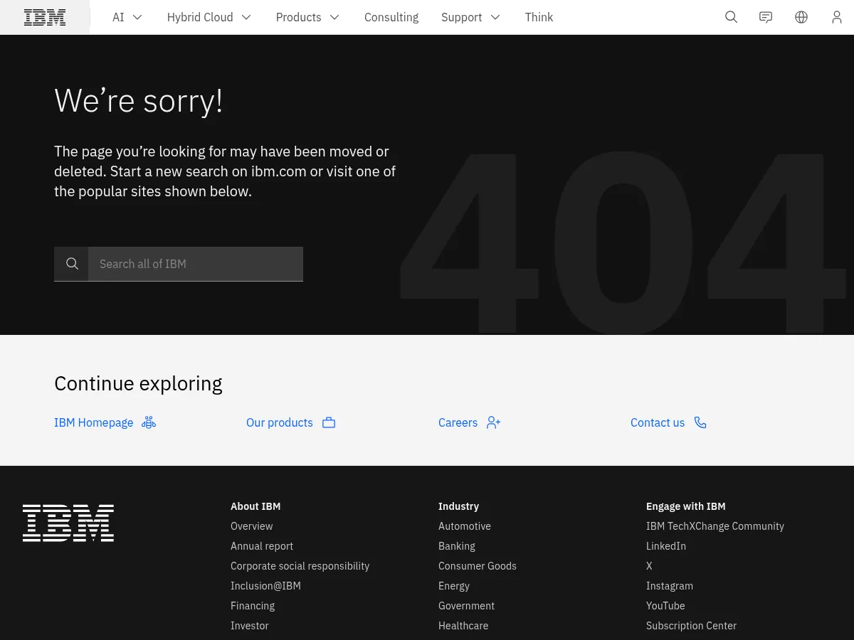 IBM Supply Chain and Blockchain Blog Screenshot