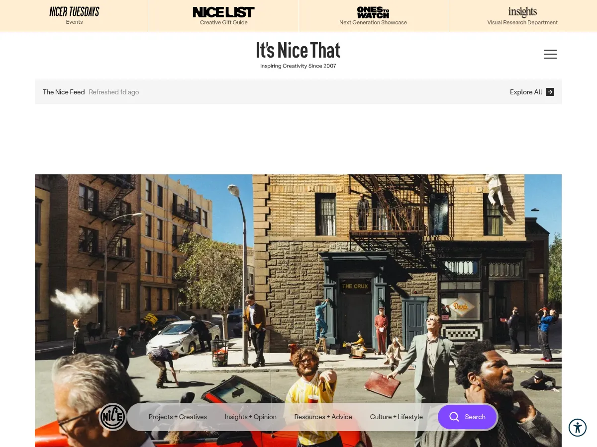 It's Nice That Screenshot