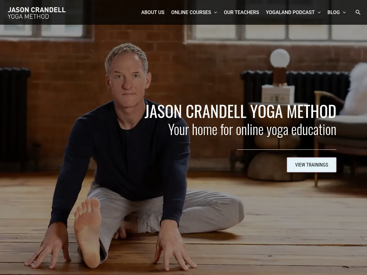 Jason Crandell Vinyasa Yoga Screenshot