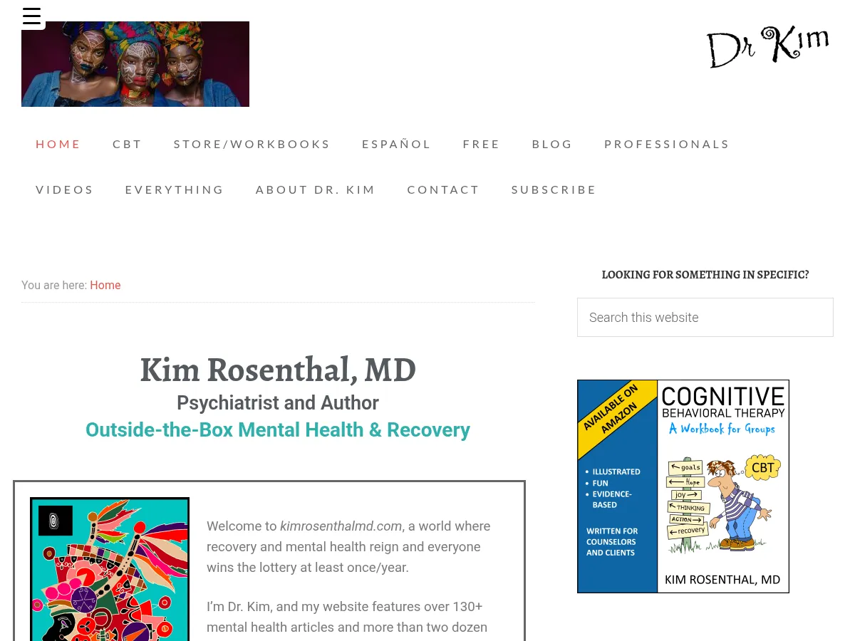 Kim Rosenthal MD Screenshot
