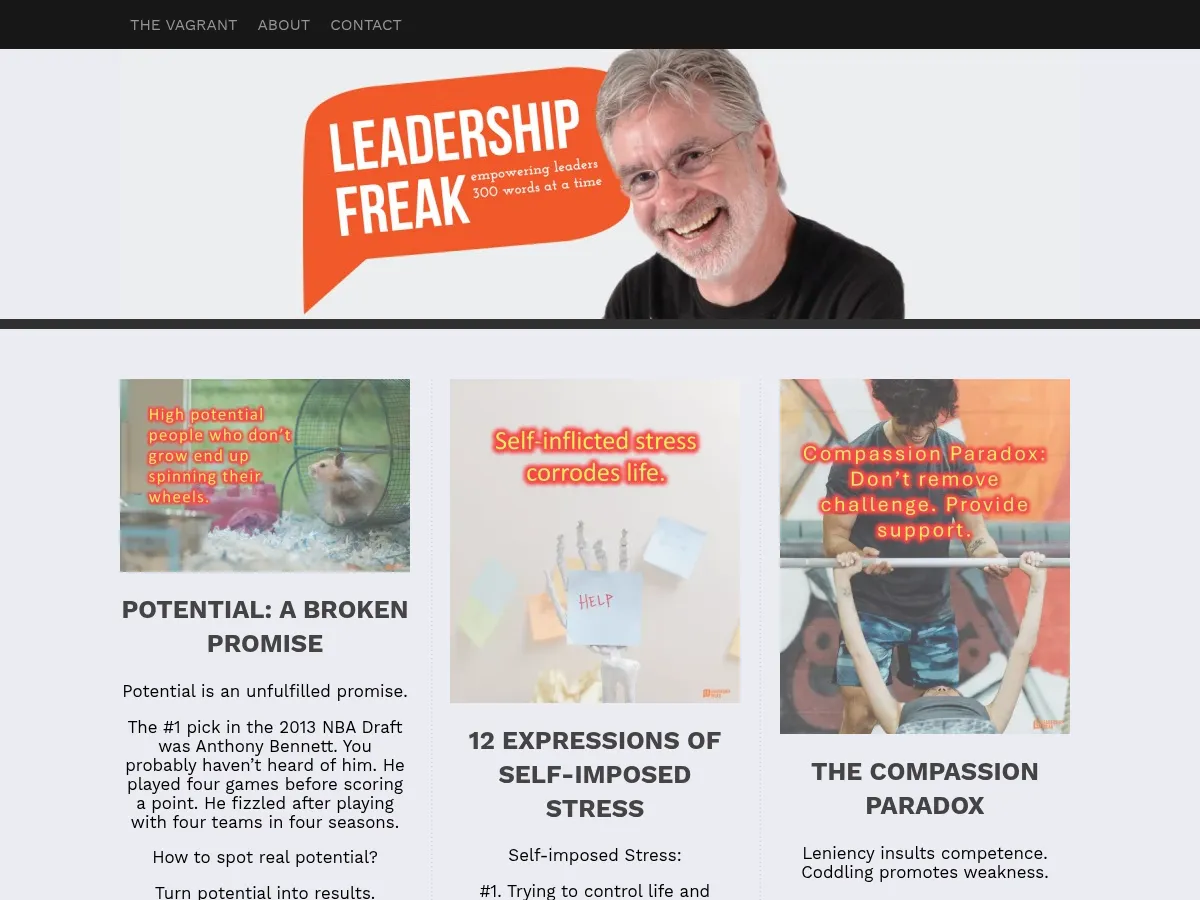 Leadership Freak Screenshot